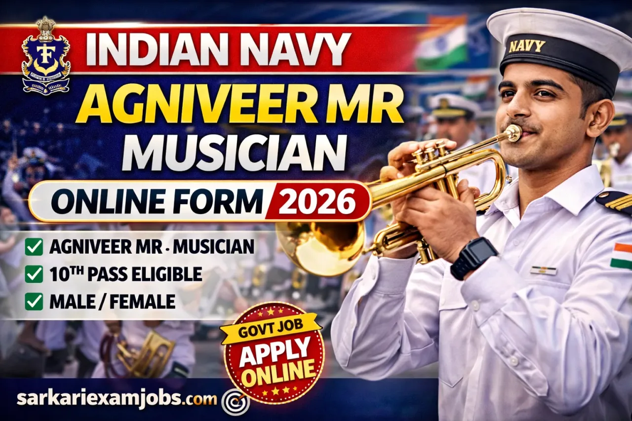 Indian Navy Agniveer MR Musician Recruitment 2026