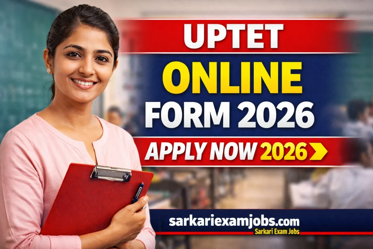 UPTET Online Form 2026 – Start